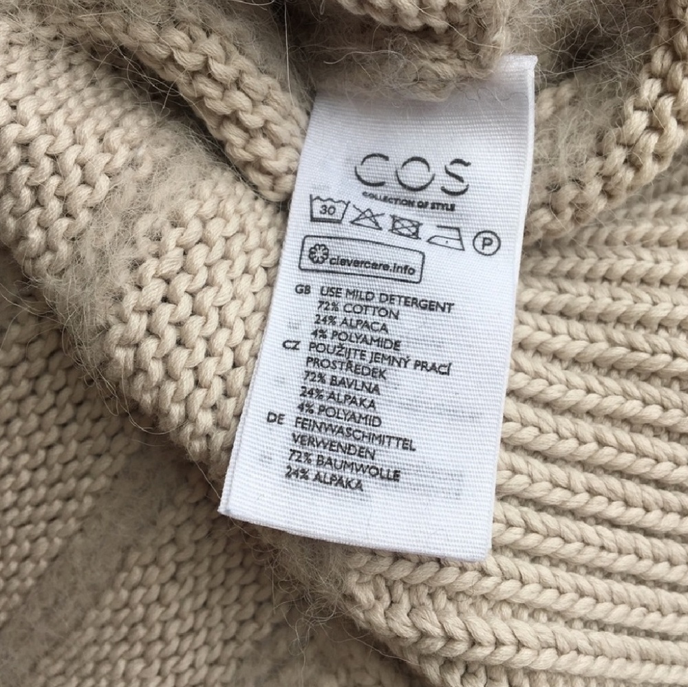 ⬇️ Cos alpaca/cotton sweater - Picture 6 of 6